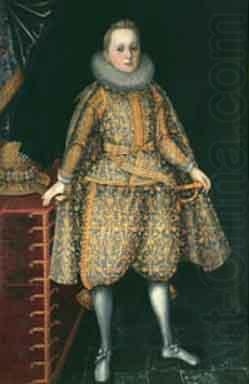 Karl Jakob Theodor Leybold Portrait of Prince Wladyslaw Sigismund Vasa china oil painting image